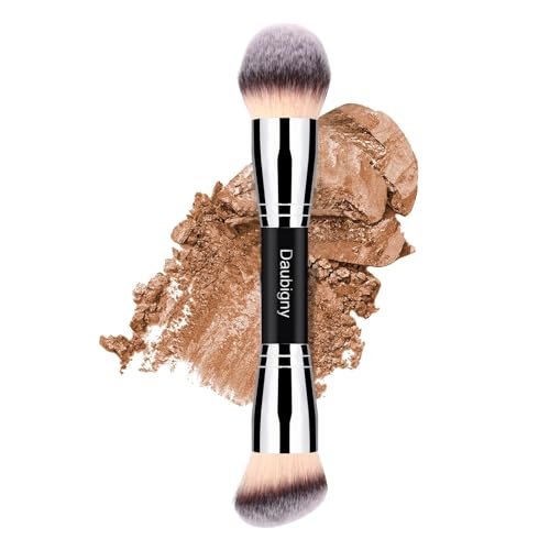 makeup brushes daubigny dual ended rounded foundation brush po...