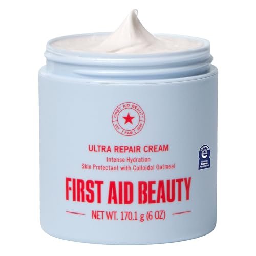 first aid beauty ultra repair cream, intense hydration face &...