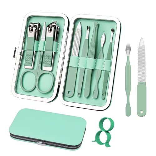 manicure set 8 in 1 nail clipper set,redflow nail clippers,fin...