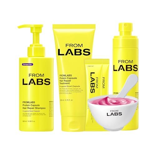 fromlabs the ultimate glass hair set – protein capsule hair re...