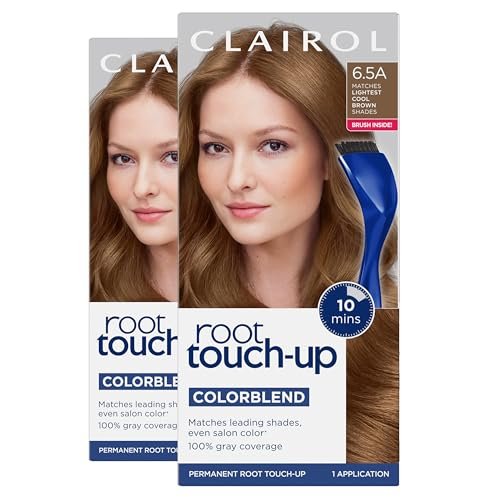 clairol root touch up by nice'n easy permanent hair dye, 6.5a...