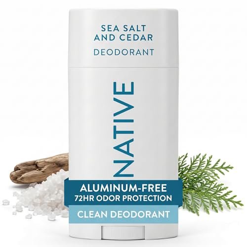 native deodorant contains naturally derived ingredients, 72 ho...