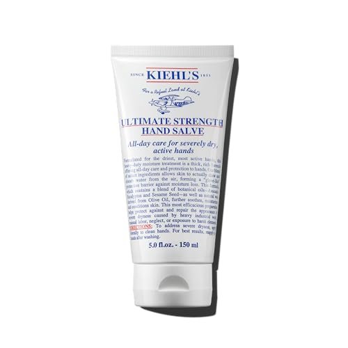 kiehl's ultimate strength hand salve, deeply hydrating hand lo...