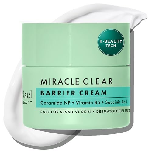 rael face moisturizer, miracle clear barrier cream – lightweig...