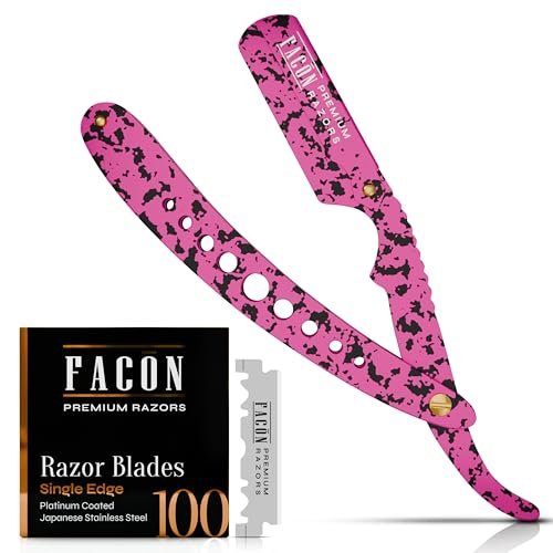 facón straight razors for men professional barber straight e...