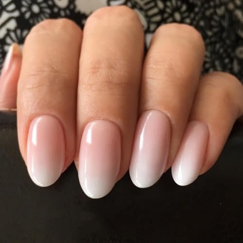 modelones press on nails short, oval spring fake nails, reusab...