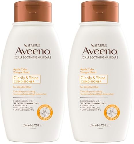 aveeno apple cider vinegar sulfate free conditioner for balanc...