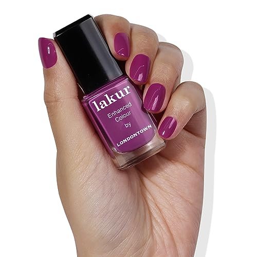 londontown lakur nail polish – pink & purple shades, violet hi...
