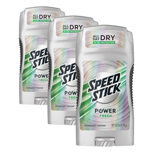 speed stick antiperspirant/deodorant,fresh scent,3 ounce stick ,