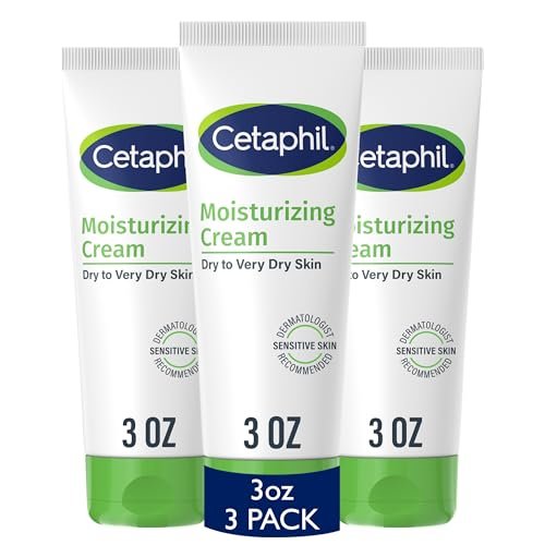 cetaphil face & body moisturizer, hydrating moisturizing cream...