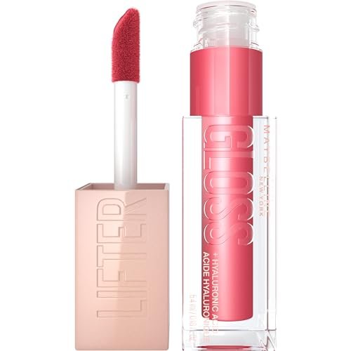 maybelline lifter gloss, hydrating lip gloss with hyaluronic a...