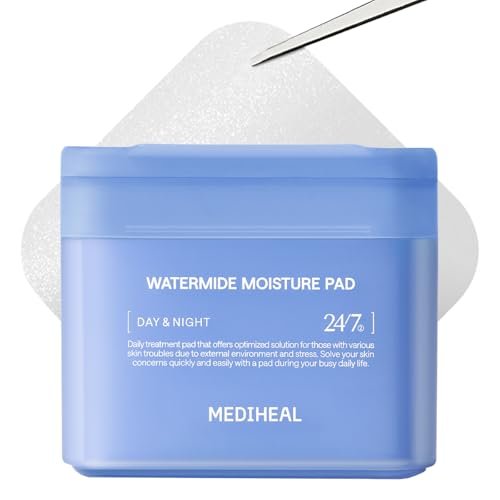 mediheal toner pads watermide moisture pad for intensive hyd...