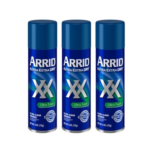 arrid xx ultra clear anti perspirant deodorant spray, ultra fr...