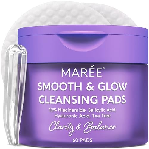 MAREE Niacinamide Toner Pads for Face – Exfoliating Pads with... maree niacinamide toner pads for face – exfoliating pads with...