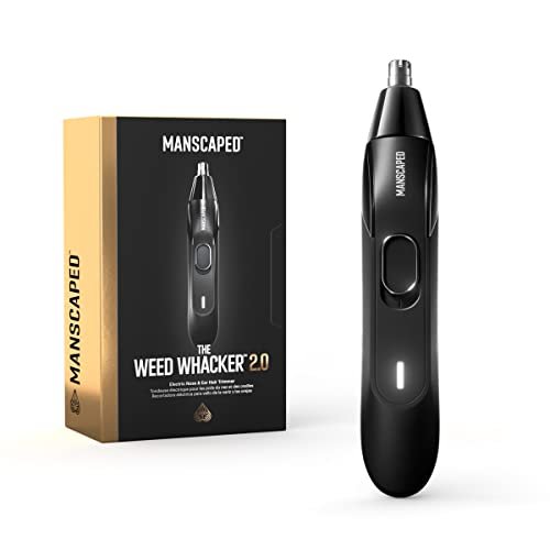 manscaped® the weed whacker® 2.0 electric nose & ear hair trim...