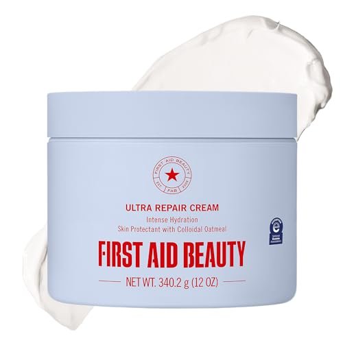 first aid beauty ultra repair cream, intense hydration face &...