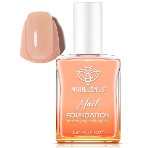 modelones nail strengthener nude nail repair for damaged nails...