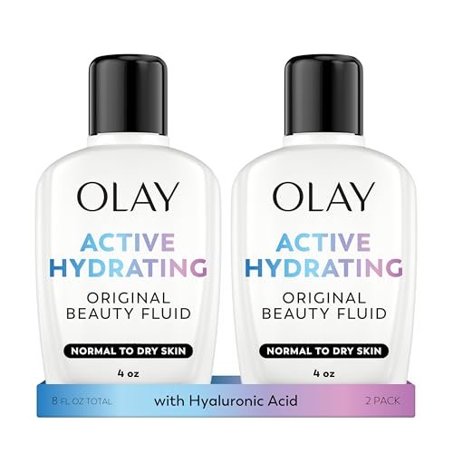 olay face moisturizer, active hydrating beauty fluid lotion, o...