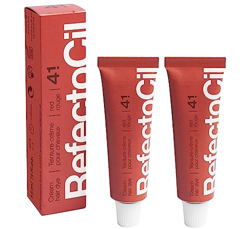refectocil cream hair dye 2 pack – professional hair tint for...