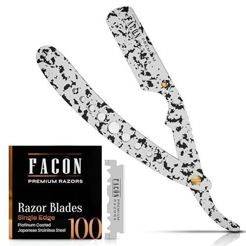 facón straight razors for men professional barber straight e...