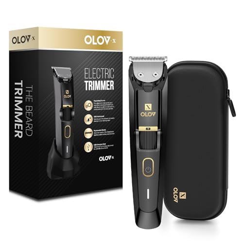 olov x men's beard trimmer all in one trimmer with precision...