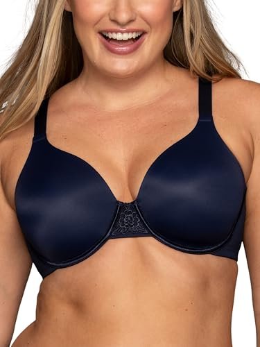 vanity fair women's full figure beauty back smoothing bra, 4 w...