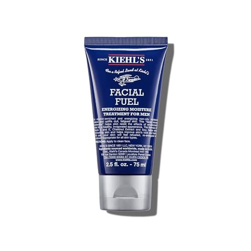 kiehl's facial fuel moisturizer, men's face cream, with vitami...