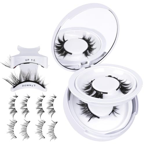 b&qaugen reusable magnetic eyelashes natural look false eyelas...