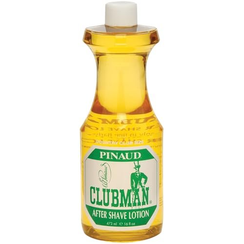 clubman pinaud after shave lotion, soothes skin after shaving...