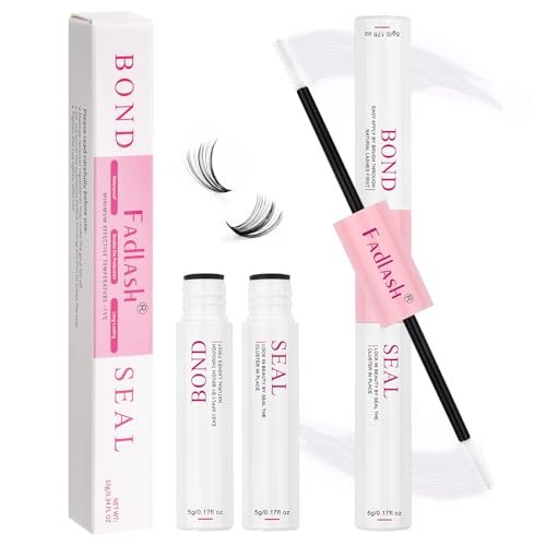 fadlash lash bond and seal lash glue waterproof 10ml eyelash b...