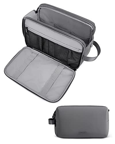 bagsmart toiletry bag for men, travel toiletry organizer dopp...
