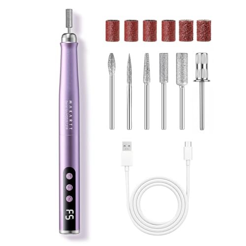 makartt pen shaped rechargeable nail drill for beginners: 25,0...