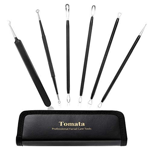 blackhead remover pimple popper tool kit professional stai...
