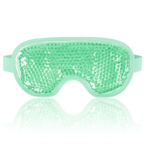 newgo cooling eye mask for puffy eyes, cold eye mask eye ice p...