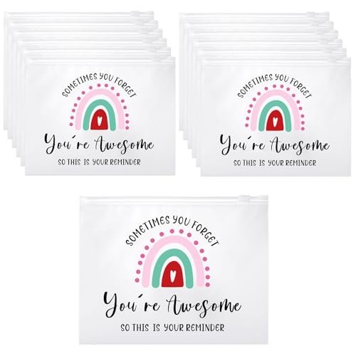 reginary 50 pcs inspirational gifts bulk for women cosmetic ba...
