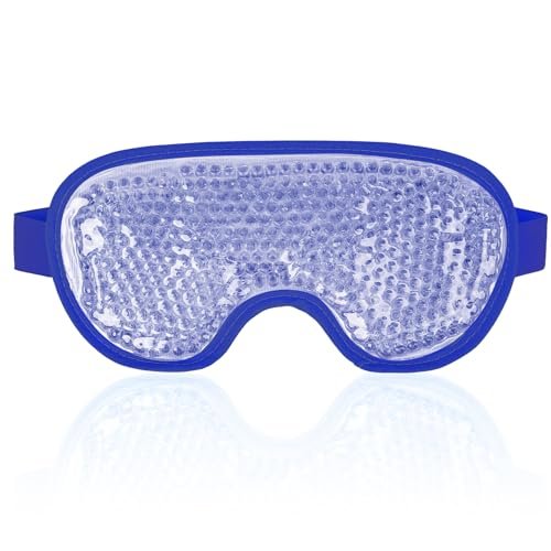 newgo cooling eye mask for puffy eyes, cold eye mask eye ice p...