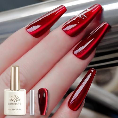 born pretty metallic cat magnetic eye gel nail polish metallic...