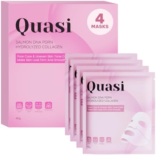 quasi salmon pdrn collagen mask – korean skin care gel face ma...