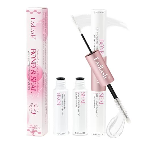 fadlash lash bond and seal 12ml cluster lash glue for eyelash...