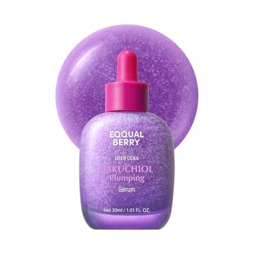 eqqualberry bakuchiol plumping face serum retinol natural al...