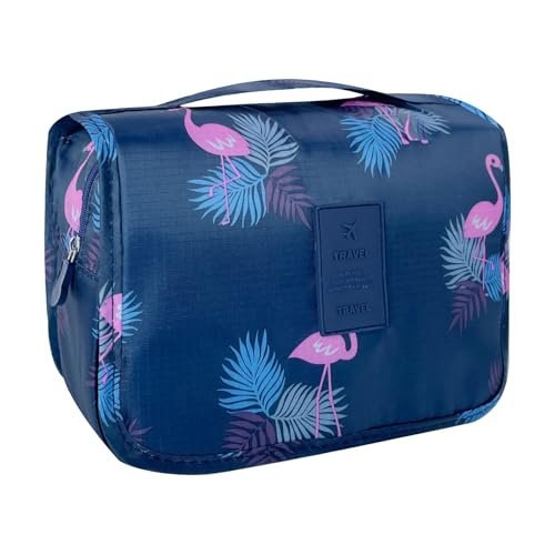 lcsmaokin large capacity toiletry bag travel bag with hanging...