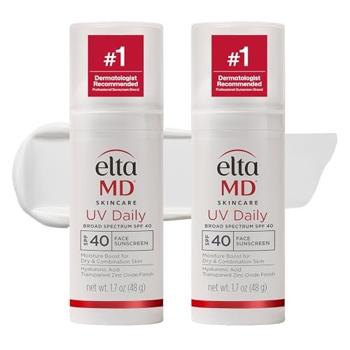 eltamd uv daily spf 40 face sunscreen moisturizer with zinc ox...