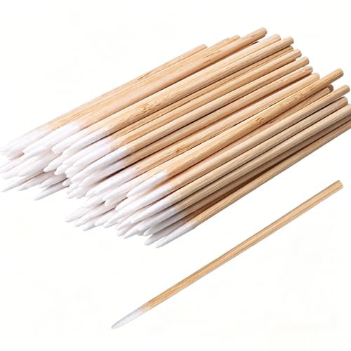 rikwog 1200pcs pointed cotton swabs, 7cm/2.75in precision micr...