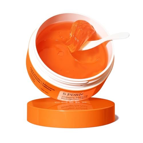 cosrx 5 pdrn complex collagen gel eye patches for the look of...