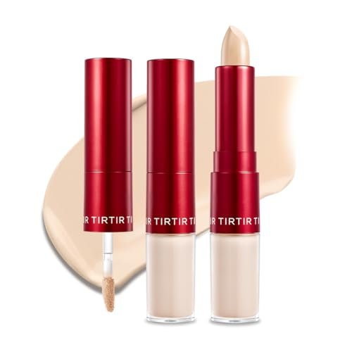 tirtir glide&hide blurring concealer creamy texture, conceal...