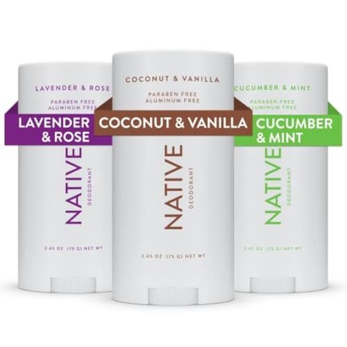 native deodorant contains naturally derived ingredients, 72 ho...