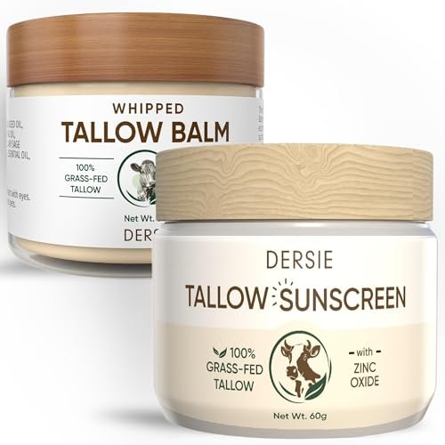 dersie tallow sunscreen spf 30 – mineral uv defense with non n...