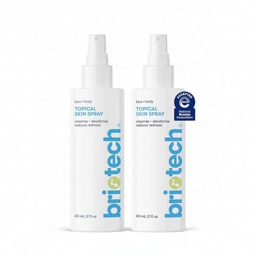 briotech topical skin spray, hypochlorous acid spray for sensi...