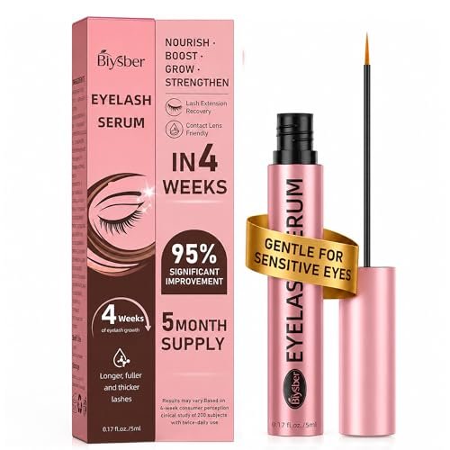 lash serum for eyelash growth: premium eyelash growth serum wi...
