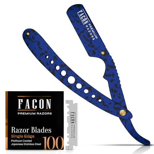 facón straight razors for men professional barber straight e...